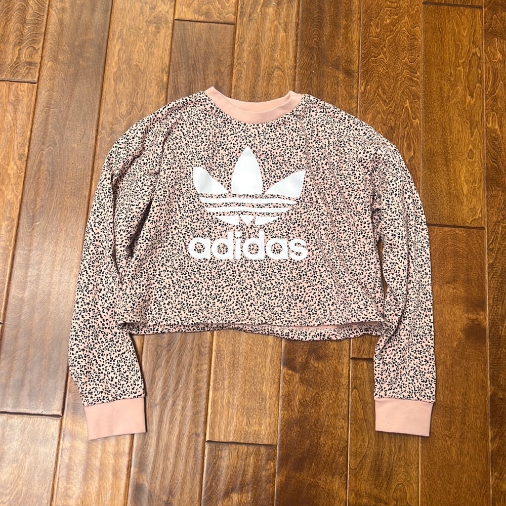 Adidas cropped sweatshirt